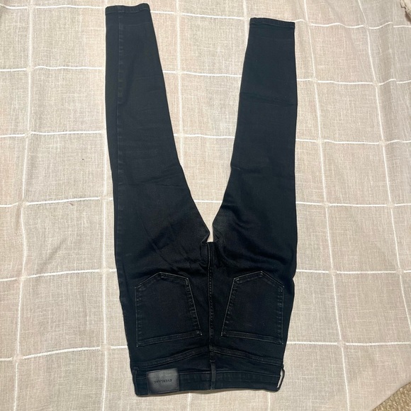 Everlane - the high rise skinny jean, black, women’s size 29 - Picture 10 of 14